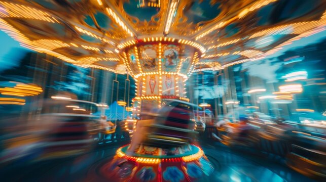 A feeling of disorientation as riders seemingly move between dimensions during the ride.