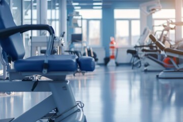 Ultra modern rehabilitation center with tech assisted tools