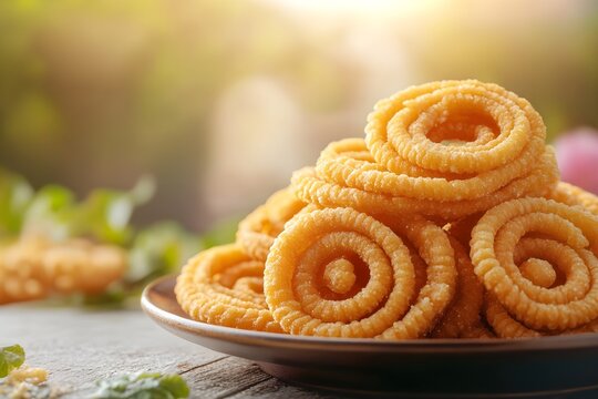 crispy murukku on diwali day