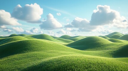 field and blue sky