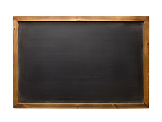 a blackboard with a wooden frame