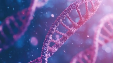 Research in personalized medicine paving the way for innovative targeted therapies in healthcare. High quality illustration