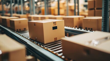 A distributor adapting to the rise of e-commerce trends and enhancing online order fulfillment processes. High quality illustration