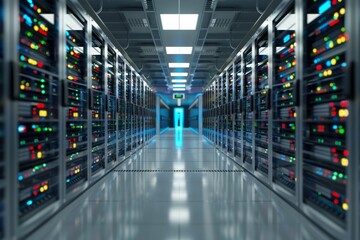 rack of servers