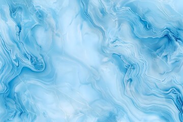 Fototapeta premium Elegant Textured Blue Marble Background with Swirling Veined Patterns and Glossy Reflections for Business Advertising