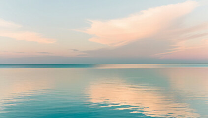 Fototapeta premium Sunset Over The Sea