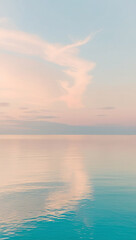 Obraz premium Sunset Over The Sea
