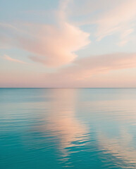 Obraz premium Sunset Over The Sea