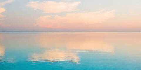 Obraz premium Sunset Over The Sea