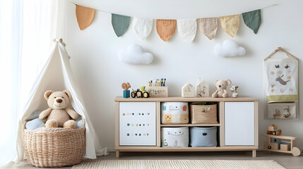 Nursery Decor Ideas for Kids, Playroom Decor, Cute Baby Room, Playroom Storage, Toddler Room, Kids Furniture,  Creative Storage Solutions,  Playroom Organization Tips,  Decorate a Playroom