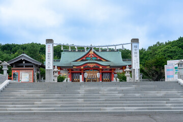 夏の苫小牧総鎮守 樽前山神社 北海道