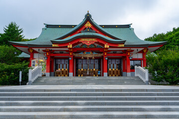 夏の苫小牧総鎮守 樽前山神社 北海道