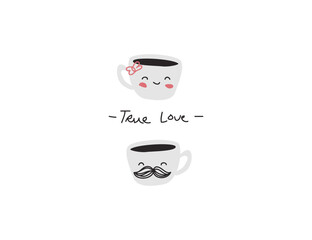 cup of coffee with beans