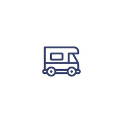 caravan icon vector design 