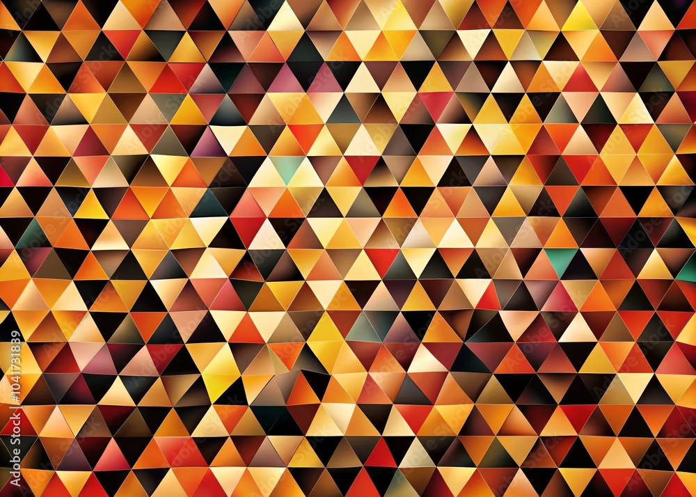Poster abstract black triangle pattern for modern design and artful backgrounds