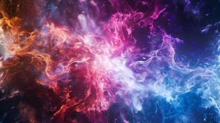 A mesmerizing dance of matter and antimatter in a constant battle for dominance.