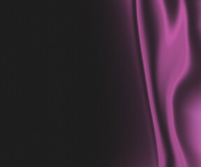 Abstract pink satin fabric background with smooth, flowing curves, perfect for design projects.