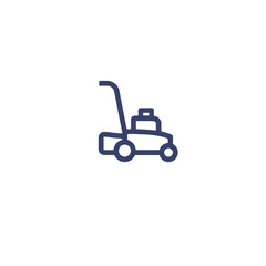 gardening icon vector line design , garden sign symbol