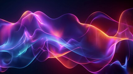 Obraz premium Background of abstract crystal