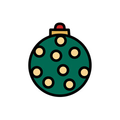 Light Bulb Icon for Christmas Decoration, Decorative Light Bulb Icon Colored, Hanging Light Bulb Ornaments