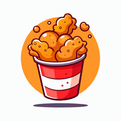 Fried Chicken illustration