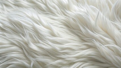 Obraz premium Abstract White Fur Background Texture for Creative Visuals and Design Projects