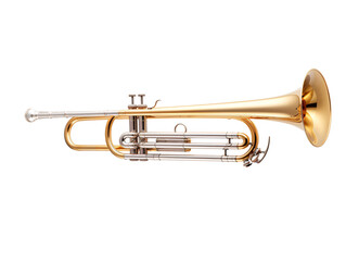Obraz premium a close up of a trumpet