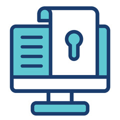 Secure Data Icon