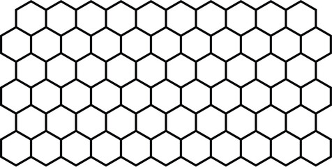 Honeycomb grid texture and geometric hive hexagonal honeycombs, Vector graphic.