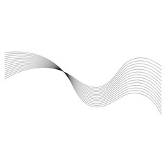 Abstract Wave Line