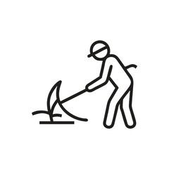 Farming Icon on white background