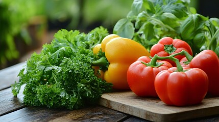 Fresh Yellow and Red Bell