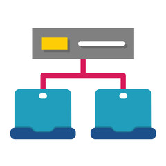 Data Network Icon