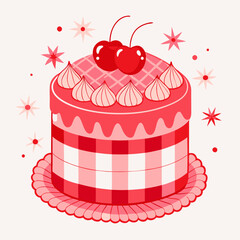 Cake Illustration