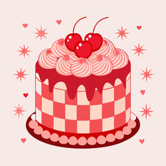 Cake Illustration