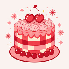 Cake Illustration