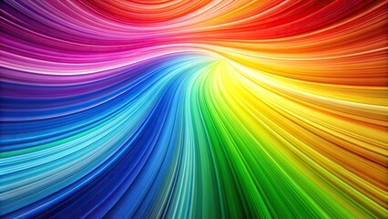 Bright rainbow colored abstract peace background