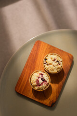 Morning Muffin Delight with Golden Crumbly Tops