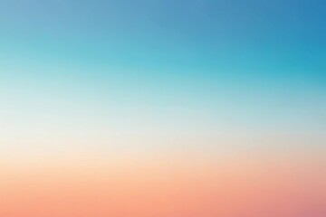 Calm abstract gradient background with soft pastel colors blending blue and peach shades minimalist