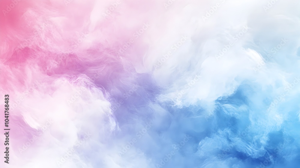 Aufkleber soft pastel gradient background with expansive copy space for modern design