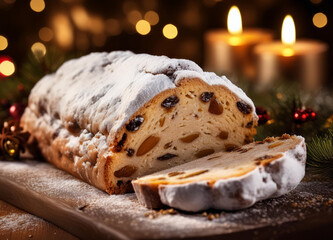 クリスマスのシュトーレン