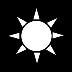 black and white sun logo.eps
