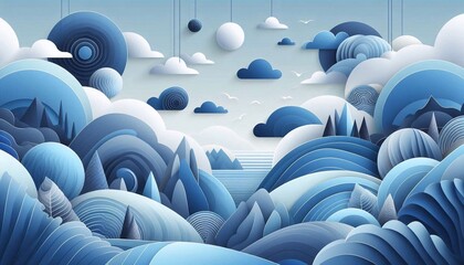 Blue serenity a tranquil design palette