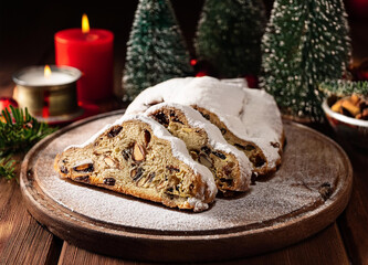 クリスマスのシュトーレン