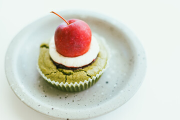 Matcha green tea cookies