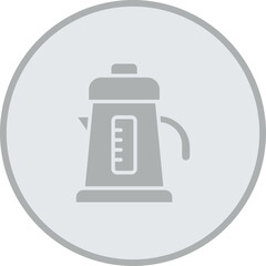 Electric Kettle Icon Design