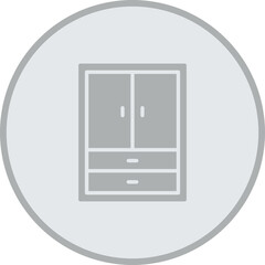 Wardrobe Icon Design