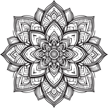 recommend clip art: mandala vector design elements