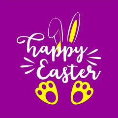 Obraz premium happy easter day