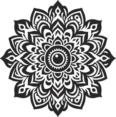 mandala vector design elements
